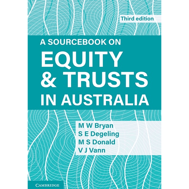 A Sourcebook on Equity and Trusts in Australia - download pdf